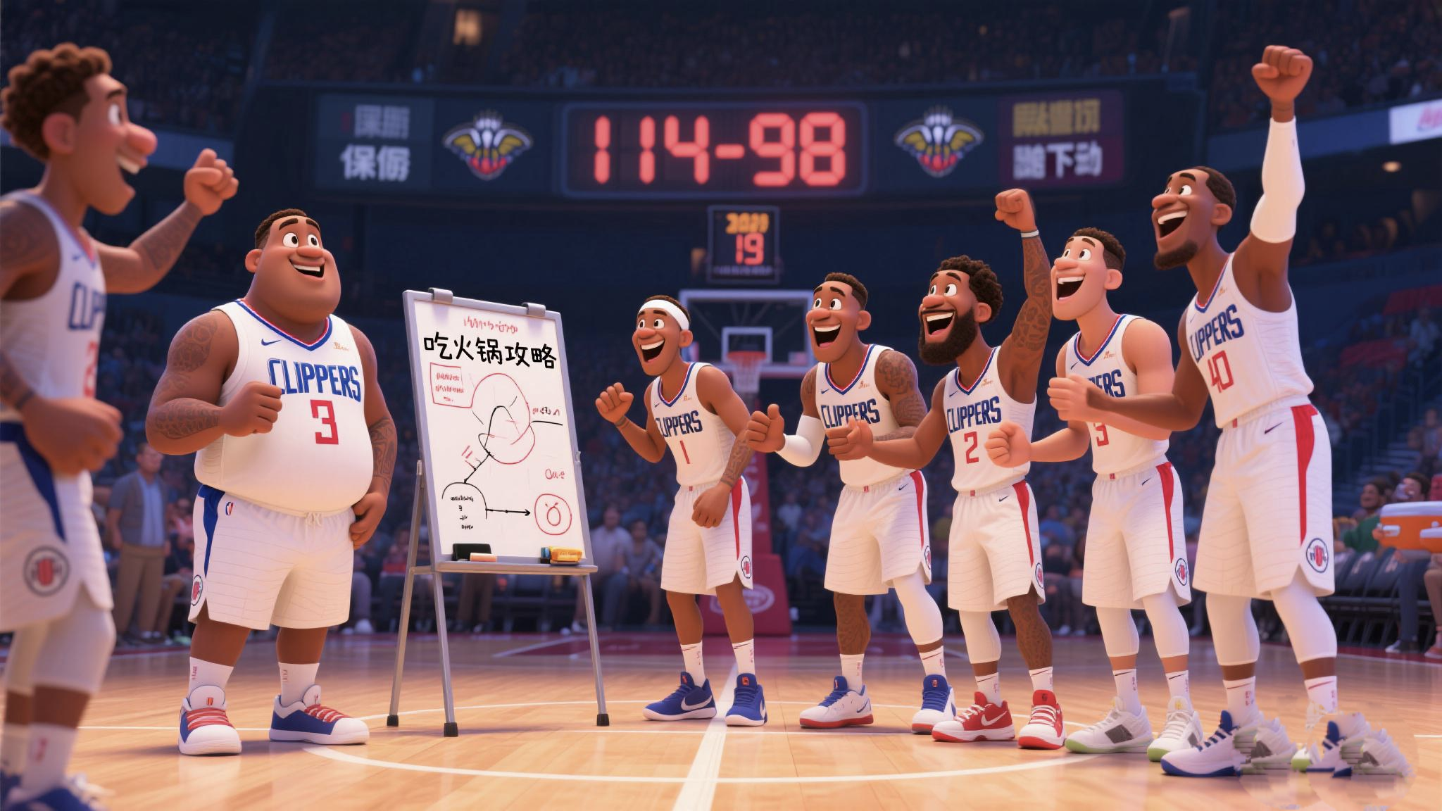 「太阳绝杀快船,赢得比赛」 「太阳绝杀快船,赢得比赛」